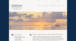 Desktop Screenshot of dornan-law.com